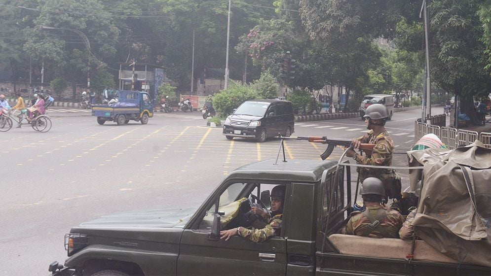 Indefinite curfew, 3 days general holiday