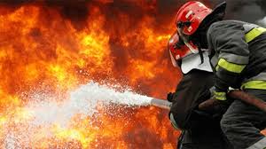 A terrible fire broke out at a petrol pump in Bhurungamari