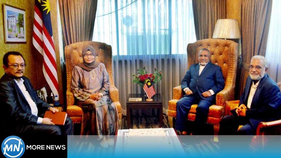 Courtesy meeting of the Jamaat delegation with the High Commissioner of Malaysia
