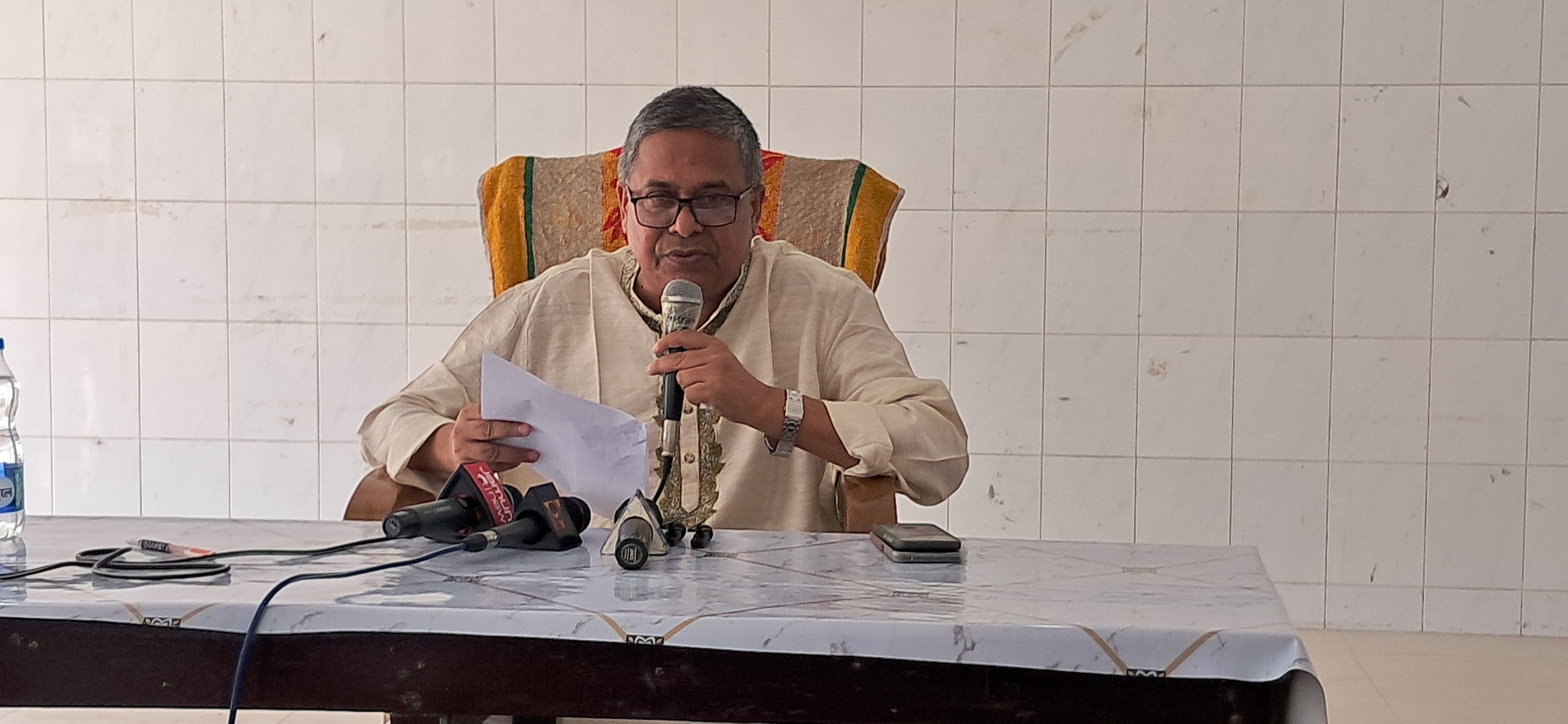 Central BNP leader in Sreepur claims that Awami Dosar is spreading false information in the media