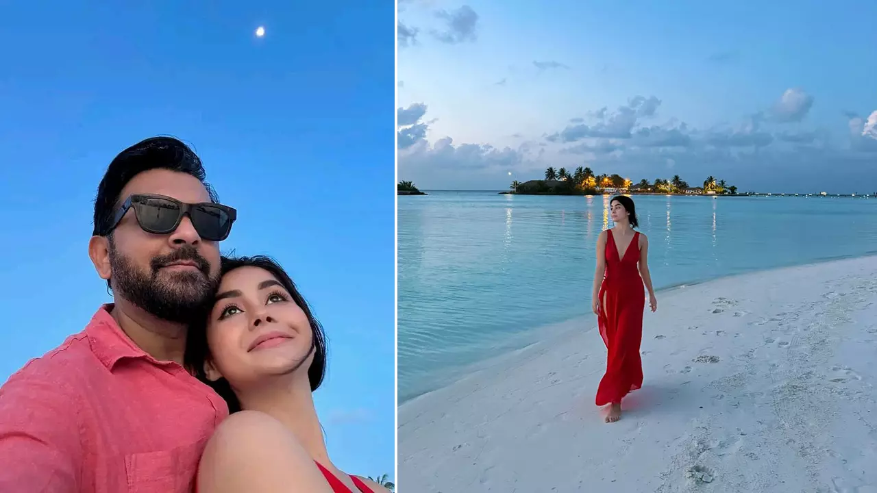 Tahsan-Roza on honeymoon, romantic moments in the beauty of Maldives!