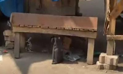 Bomb-like object found in Farmgate, police cordon it off!