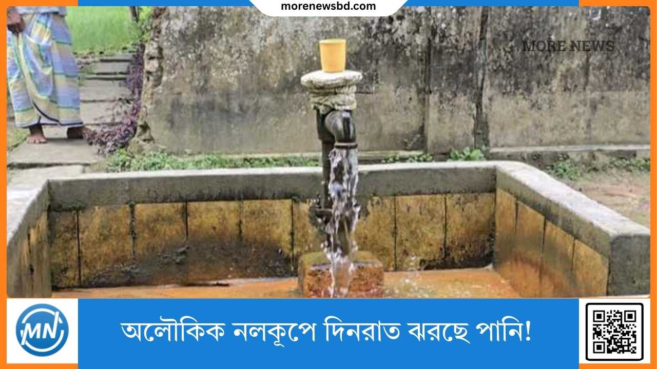 Water flows day and night from the miraculous tube well!