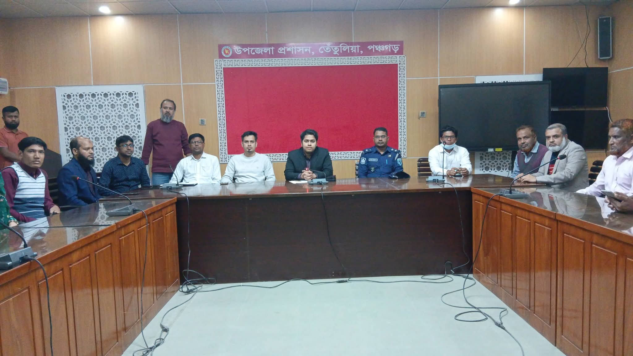 Coordination Meeting Held in Tetulia Ahead of Martyrs’ Day and International Mother Language Day